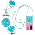 thumbnail image 5 of Funda para Xiaomi POCO F5 Pro 5G Brillantina Líquida Divertida Reluciente y con Cristales en Movimiento Cuerpo Cruzado con Cordón Ajustable, 5 of 5