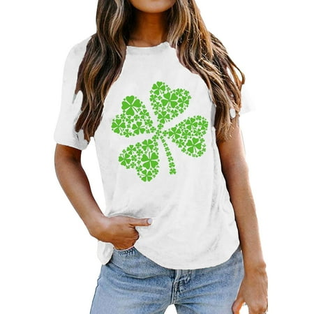 

Blouses For Women Business Casual Plus Size Pajama Shirts Women Women Fashion Top Shirt Short Sleeve Printed T Shirt Round Neck Elegant Loose Top Blouse T Shirt Women Soft