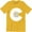 Gold, variant on Men's White Colorado Logo Denver State Flag Pride Retro T-Shirt