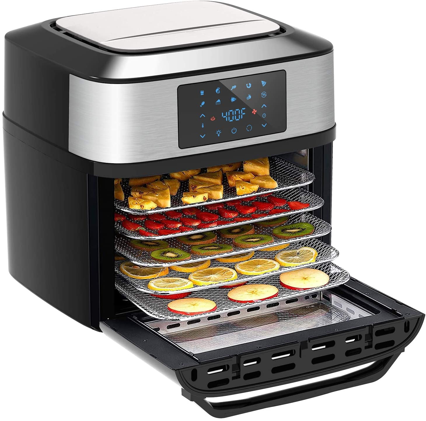12-in-1 Oven Air Fryer Combo, Convection Toaster With Dehydrator
