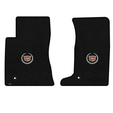 Lloyd Mats Custom Fit Floor Mats for Cadillac CTS AWD/CTS-V Coupe 2011-2015 LogoMat 2Pc Set Charcoal (2 ITW Fasteners)