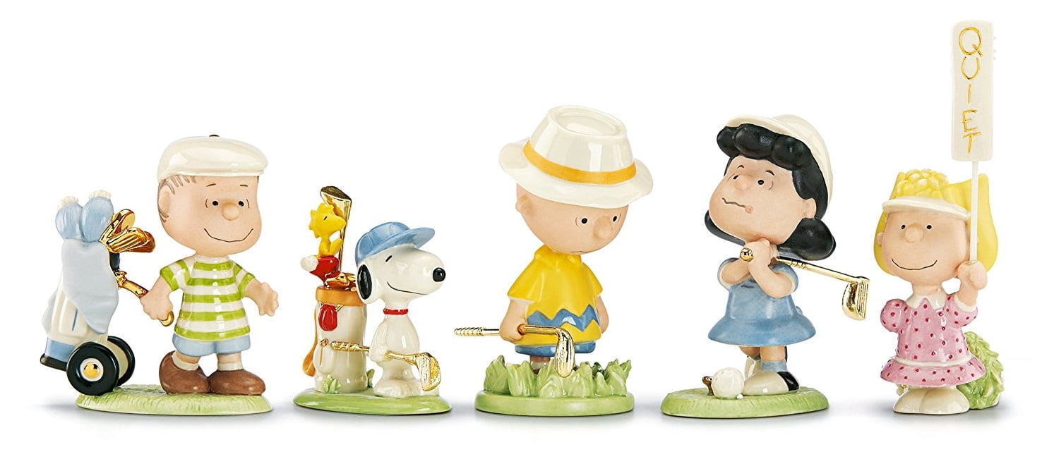 Lenox - Brandclub - Lenox Peanuts Snoopy Golf Team Set of 5
