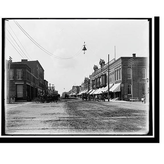 Historic Print, New Ulm, Main Street, 16" x 20"