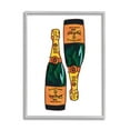 thumbnail image 5 of Stupell Industries Fancy Champagne Bottles Pair Kitchen Bar Design Graphic Art Gray Framed Art Print Wall Art, Design by Amelia Noyes, 5 of 5