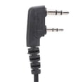 thumbnail image 3 of Walkie Talkie Earpiece Thick Line Rectangle Iron Clip K Type with Earplug for Dinghong 5R 888S, 3 of 5