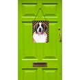 thumbnail image 2 of Saint Bernard Candy Corn Halloween Portrait Wall or Door Hanging Prints, 2 of 2