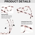 thumbnail image 4 of DXYXYO Square Reading Glasses Women, 3 Pack Blue Light Blocking Computer Readers with Spring Hinge, 4 of 7