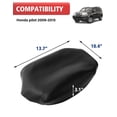 thumbnail image 3 of KBH Center Console Cover Lid Armrest Replacement for Honda Pilot 2009-2015, Car Arm Rest Upholstery Cover, Black (Leather Skin Only), 3 of 10