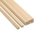 thumbnail image 1 of Unique Bargains 5/16 Inch Dowel Rods Wood Sticks 12 Inch Long Square Wooden Dowels 10 Pcs, 1 of 6