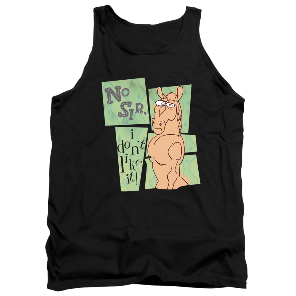 Ren And Stimpy No Sir I Don't Like It Unisex Adult Tank Top