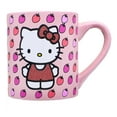 thumbnail image 2 of Sanrio Hello Kitty Glitter Strawberry Ceramic Mug | Holds 14 Ounces, 2 of 3