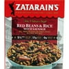 Zatarain's No Artificial Flavors Frozen Red Bean And Rice With Sausage, 12 oz Box