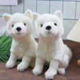 thumbnail image 2 of FNNMNNR Arctic Fox Plush Toy 9.84 inches, 25cm, Soft Snow Queen Fox Stuffed Animal Doll, 2 of 6