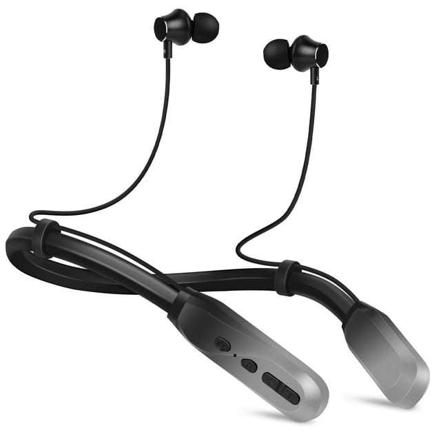 Auriculares Bluetooth Lecefty i35_plus 200H Playtime Plateados