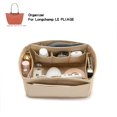 thumbnail image 5 of Organizador de cosméticos con inserto de fieltro para bolso de mano, moldeador de bolsa de maquillaje, divisor de almacenamiento para bolso tipo hobo para Longchamp LE PLIAGE, 5 of 5