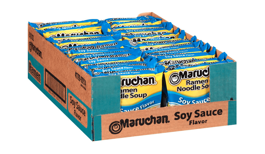 Maruchan Ramen Soy Sauce Flavor, 3.0 Oz, Pack of 24