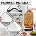 thumbnail image 4 of HELLHERO Reusable Food Processor Cover with Maple Leaf Pumpkin & Hand Strap 15.94"H x 9.45"L x 7.28"W, 4 of 6