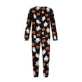 thumbnail image 4 of 2026 Matching Family Halloween Pajamas Set, Fall Sleepwear, Ghost & Pumpkin Printed Holiday Sleepwear, Soft Loungewear PJs Outfit, 4 of 4