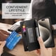 thumbnail image 5 of Funda tipo cartera para Google Pixel 9 Pro XL con 9 ranuras para tarjetas, funda tipo cartera para Pixel 9 Pro XL, bandolera con correa para mujer y hombre, con bolsillo con cremallera, funda, 5 of 8