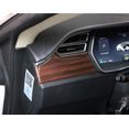 thumbnail image 2 of Suitable for Tesla Model XS 2014 - 2019 Wood Grain ABS Dashboard Co-pilot Protective Cover Trim 3P-, 2 of 4