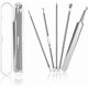 thumbnail image 1 of Removedor de espinillas, kit de herramientas para espinillas, herramientas para acné, 5 uds., 1 of 5