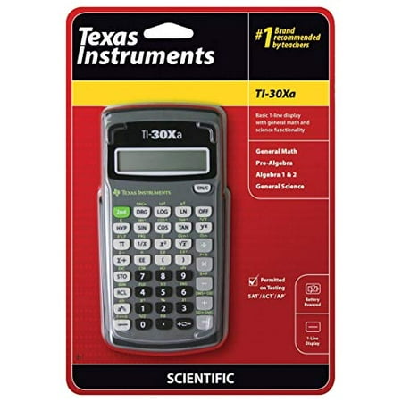 TEXTI30XA - Texas Instruments TI-30XA Student Scientific (Best Calculator For Algebra 2)
