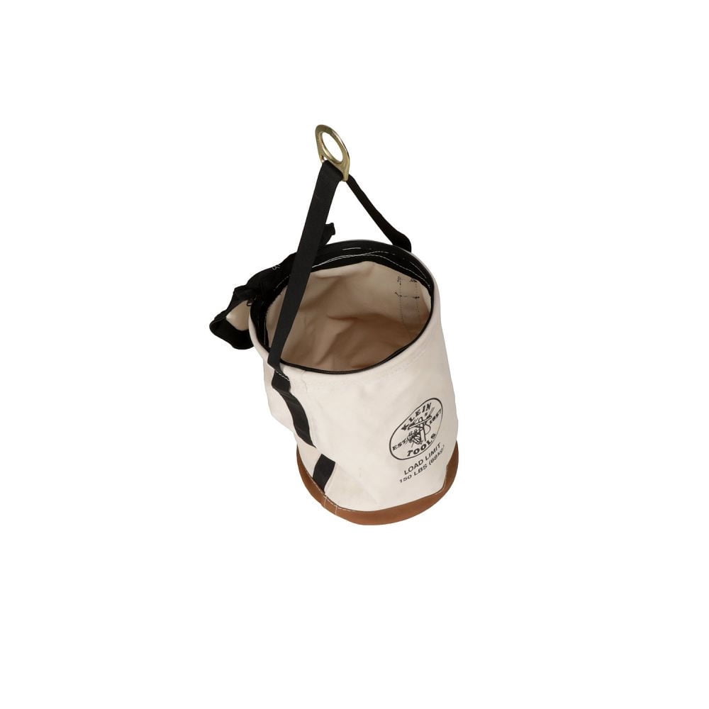 Klein Tools 5104CLR22 22 in. Heavy Duty Top Closing Canvas Bucket