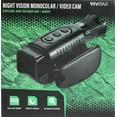 thumbnail image 6 of Vivitar Night Vision Monocular 1080P Camera, 5x Zoom for Nighttime Pictures and Video, Black, 6 of 12