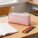 thumbnail image 5 of Estuche Para Lápices De Tela Oxford Estuche organizador de papelería de tela de doble capa de gran capacidad para la escuela, la oficina y viajes (rosa, 1 pieza) Rkxzt, 5 of 8