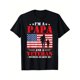 thumbnail image 2 of VIntage American I'm A Papa And Veteran Nothing Scares Me Theme Men's T - Shirt, 100% Cotton, Gift for Father, S - XXXL, Black Tee For Adult, Men, Women, Teen, Teenager, Adolescent, Youth, 2 of 8
