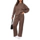 thumbnail image 4 of Conjunto Deportivo Mujer PRETTYGARDEN 2 Piezas Marrón XL, 4 of 9