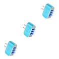 thumbnail image 3 of crativent US Plug Charger USB LED Cellphone Charging Adapter Portable Circuit for Protection Electronic Replacement Block Accessory Blue 3Set, 3 of 6