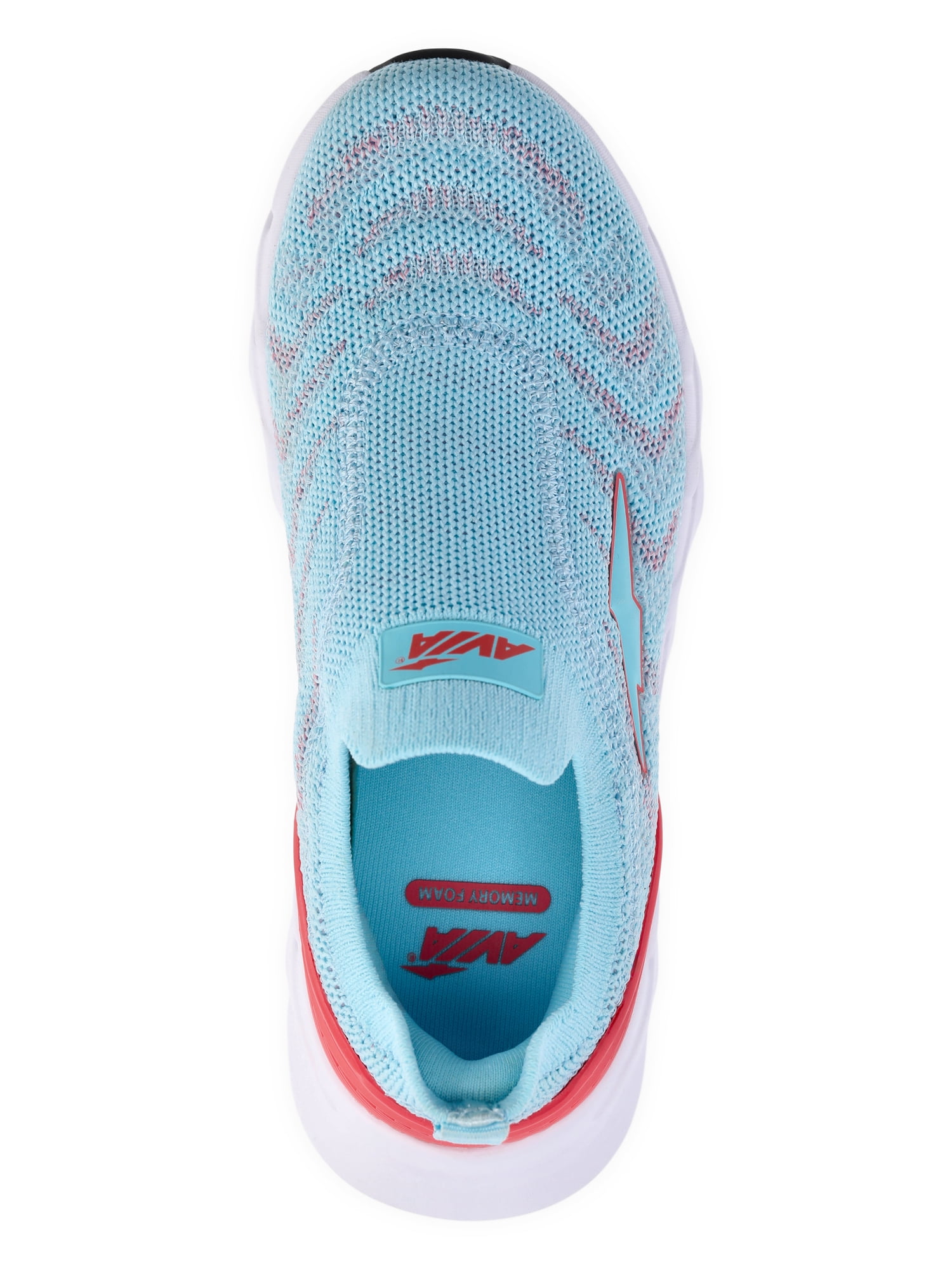 Avia Honeycomb Toddler, Little, and Big Kid Slip On Knit Sneakers