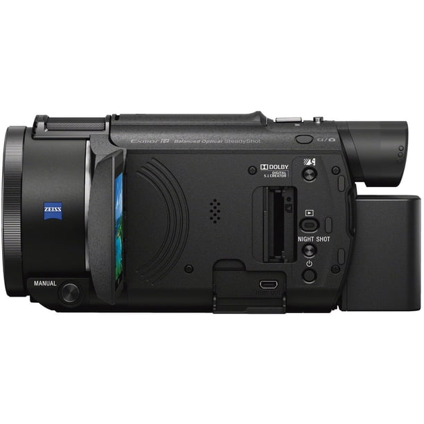 Sony FDR-AX53 4K Ultra HD Handycam Camcorder + 64GB Card + 2 x NP