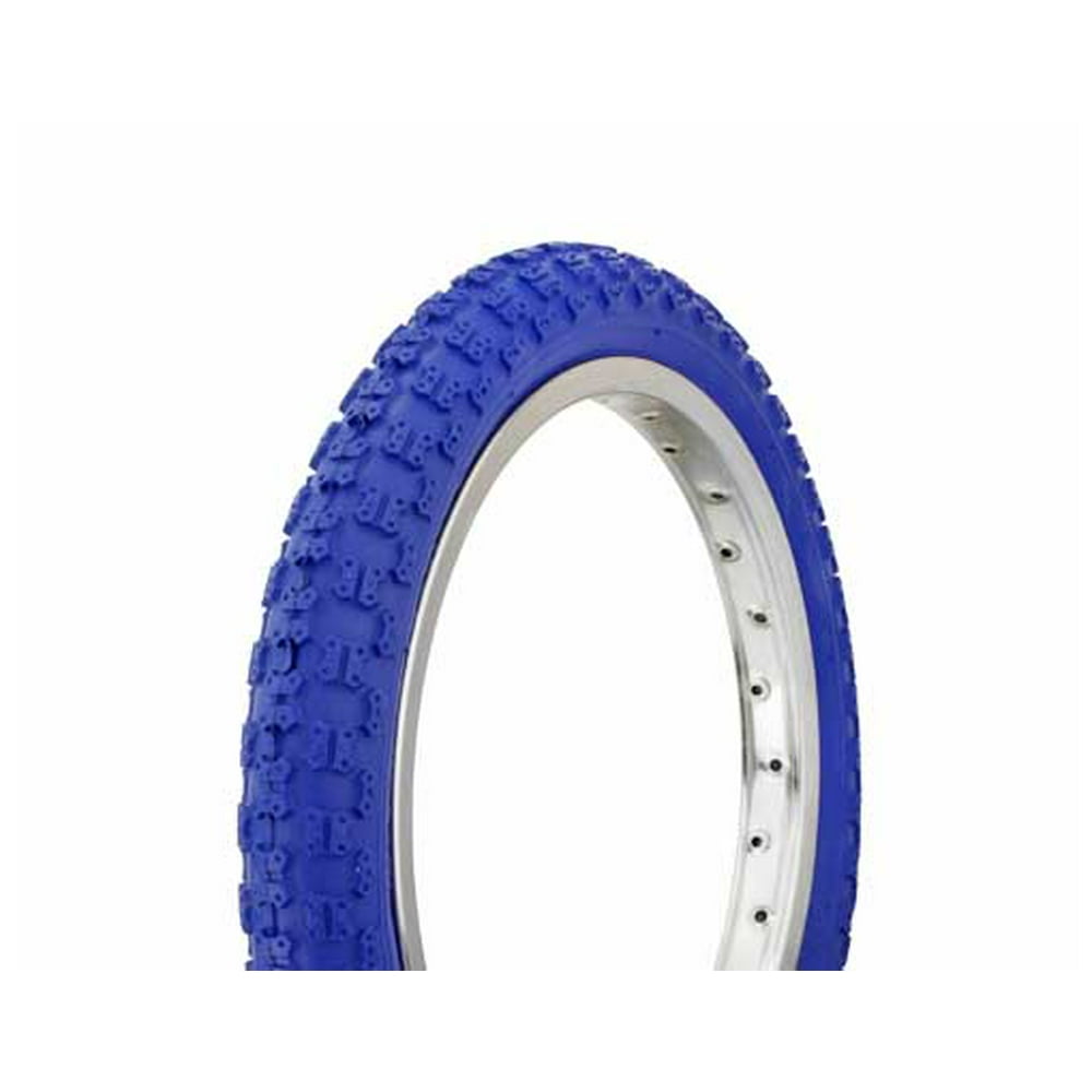 Tire Duro 16" x 2.125" Blue/Blue Side Wall HF143G. Bicycle tire, bike
