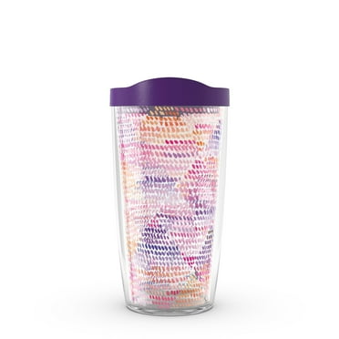Tervis Yao Cheng - Sunset Dots Made in USA Double Walled Insulated Travel Tumbler, Classic 16oz