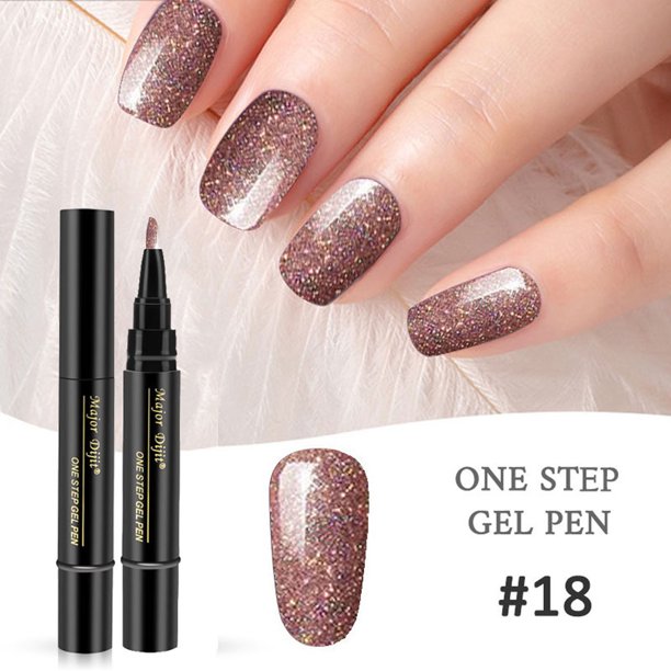 Gel de uñas transparente para esculpir uñas, 3 en 1, 5 ml, herramienta para uñas sin capa superior.