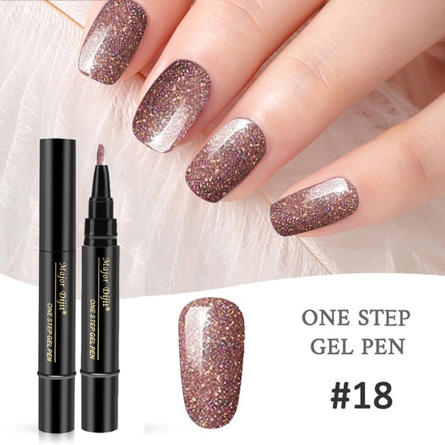 Gel de uñas transparente para esculpir uñas, 3 en 1, 5 ml, herramienta para uñas sin capa superior.