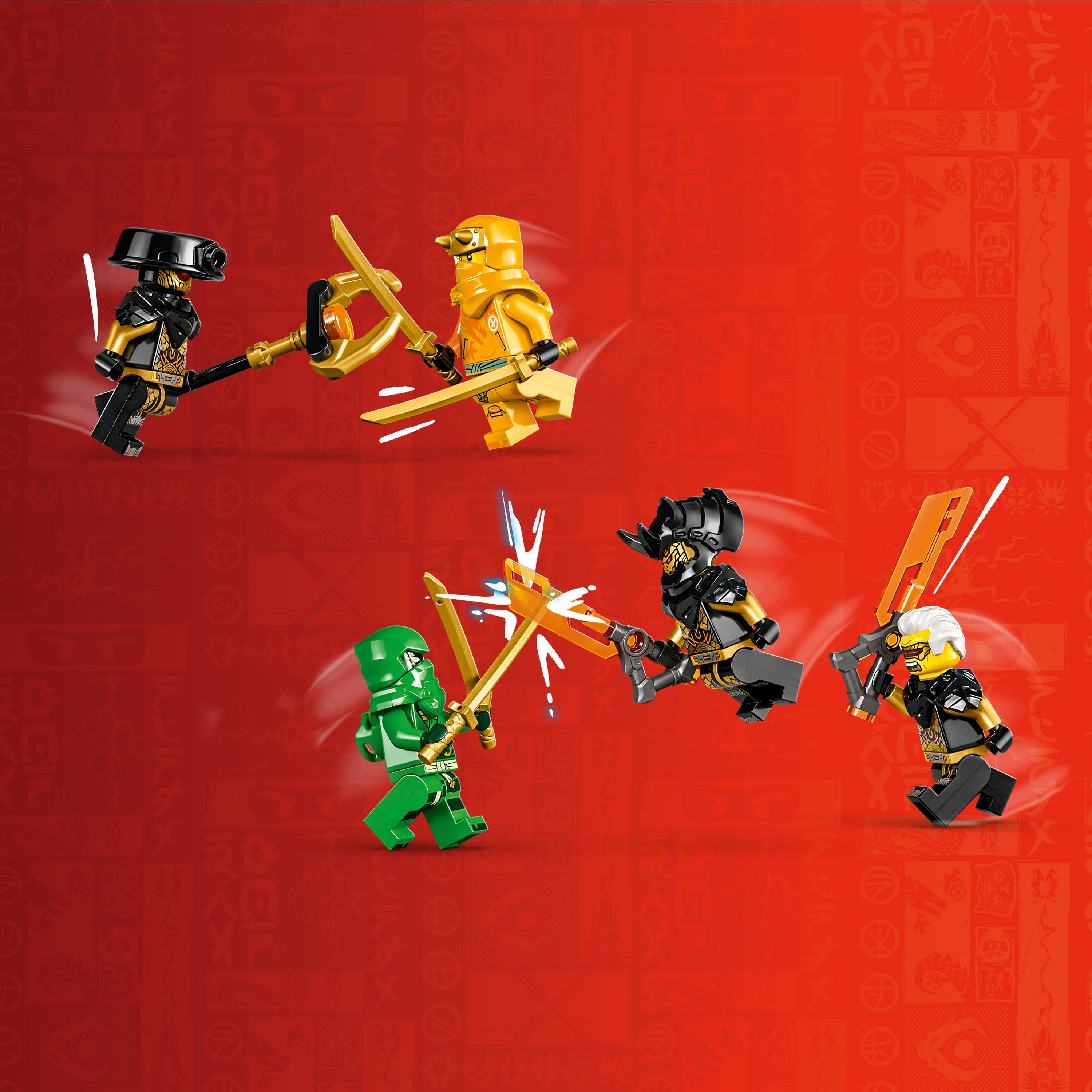 Lego Ninjago Lloyd And Arin's Ninja Team Mechs Ninja Building Toy 71794 :  Target