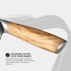 thumbnail image 4 of Cuchillo Santoku Hecef japonés de 7 pulgadas de acero de Damasco Forjado Ultraafilado, 4 of 10