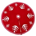 thumbnail image 2 of Clearance Christmas Decoration! Christmas Tree Skirt,Christmas Ornaments Linen Printed Christmas Tree Skirt Decoration Props 95cm Save up to 50%, 2 of 8