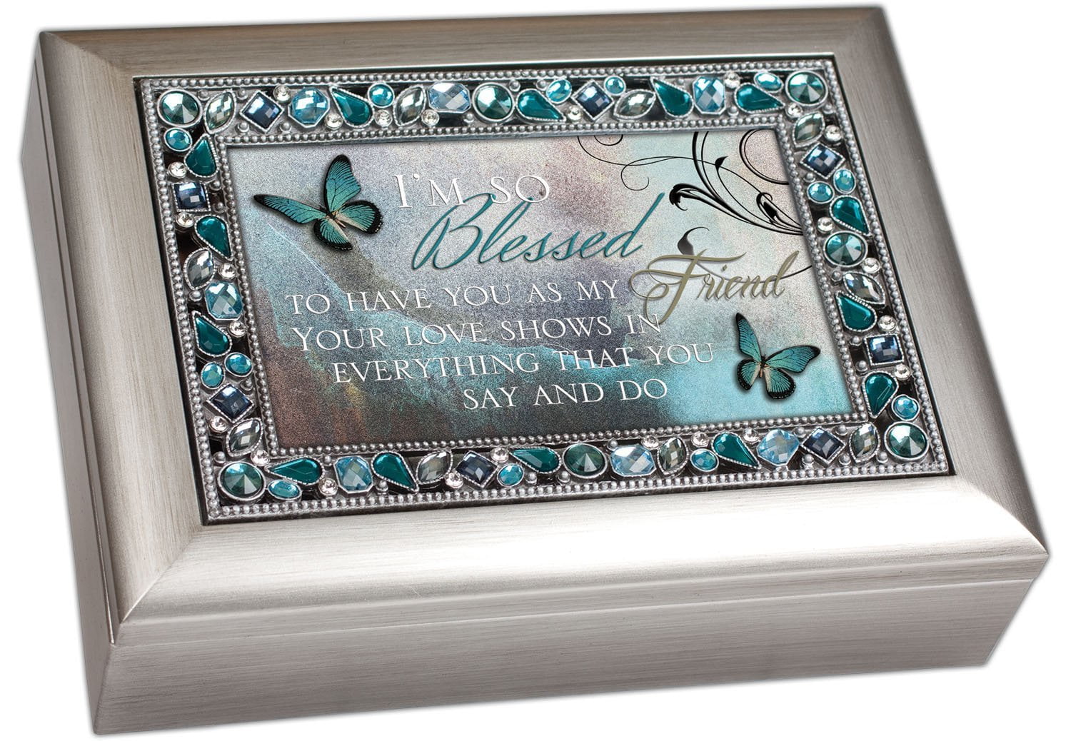 I m so Blessed to Have You as My Friend Friendship Decorative Jewel Lid