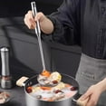 thumbnail image 4 of LShunze Soup Ladle - Stainless Steel Ladle Spoon, Large Durable Metal Ladel for Serving or Cooking, Stirring, Wok & Soup, Professional Heavy Duty kitchen Utensils,1pc, 4 of 7