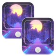 thumbnail image 7 of Yayeee 2-Pack Plug in LED Night Lights with Light Sensors Motion Detectors, Blue Road, 7 of 7