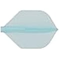 thumbnail image 3 of Cosmo Darts Fit Flights - 6 Pack Rocket Flights (Light Blue), 3 of 4