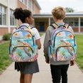 thumbnail image 2 of Yuyamidu Sea Turtle 4Pcs Backpack Set for Kids Teens Elementary Middle School Bookbag with Lunch Box Pencil Case Water Bottle Bag 17 Inch School Bag for Boys Girls Travel Daypack, 2 of 7