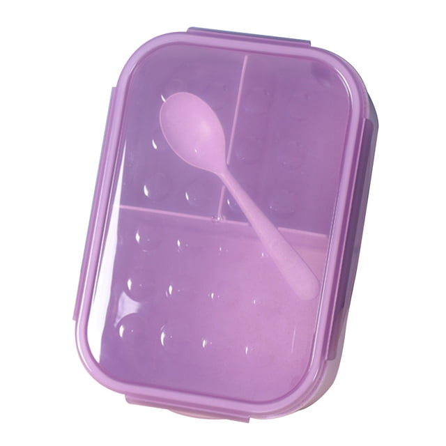 Fiambrera con rejilla de trigo, gran capacidad, tres rejillas, caja bento, cantimplora