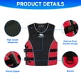 thumbnail image 5 of Life Jacket Swim Vest for Adult Women men,Float Jacket for Adult, Float Suit for Kayaking Fishing Surfing Canoeing Sailing, 5 of 10