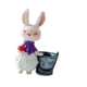 thumbnail image 5 of Figura de conejo de Pascua, adorno de escritorio, maceta, resina, estatua decorativa de Pascua Púrpura, 5 of 9