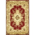 thumbnail image 1 of Unique Loom Versailles Medallion Motif Rug 4' x 6' Rectangle Burgundy/Ivory, 1 of 1